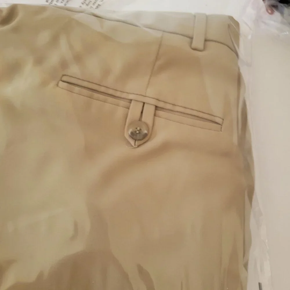 Khaki Docker Golf Pants Men Size 36/28 - Picture 13 of 14